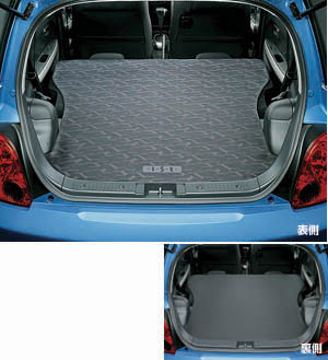 Reversible luggage mat