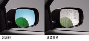 Outer mirror (lane clearing blue mirror)