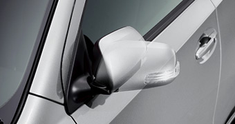 Automatic retractor bull mirror