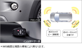 コーナーセンサー(ボイス（４センサー）)
