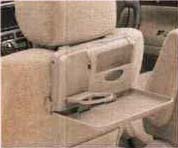 Seat back table