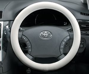 Steering wheel cover