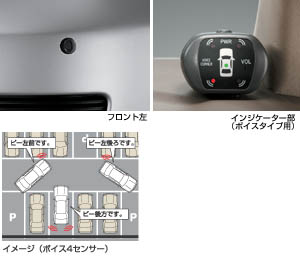 Corner sensor (voice (4 sensors))