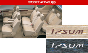 Full seat cover (sport type)