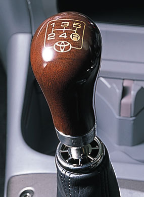 Wood shifter knob