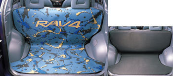 Reversible luggage mat