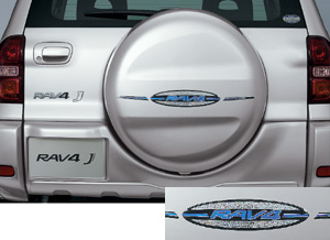 Spare tire cover sticker (type C)