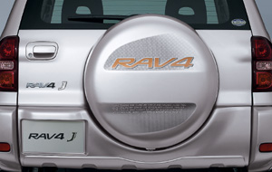 Spare tire cover sticker (type D)