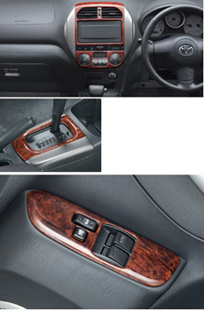 Wood pitch panel set