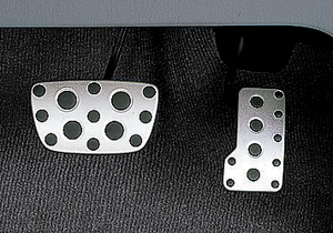 Aluminum pedal set