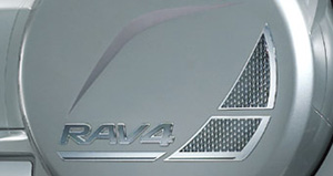 Spare tire cover sticker (type B)
