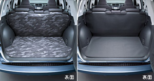 Reversible luggage mat
