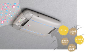 除菌イオン空気清浄器(ドームランプ付オート)
