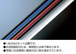 ドアエッジプロテクター(樹脂製　２本入)