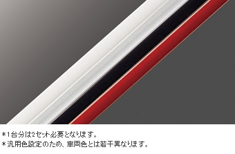 ドアエッジプロテクター(樹脂製　２本入)