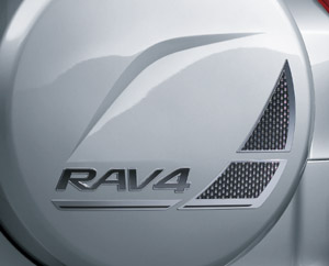 Spare tire cover sticker (type B)