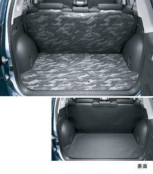 Reversible luggage mat