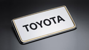 Number frame (front (pre- stage))