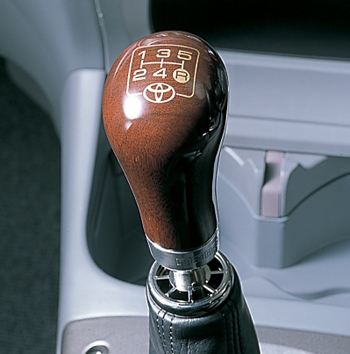 Wood shifter knob