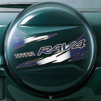 Spare tire cover sticker