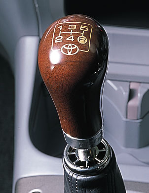 Wood shifter knob