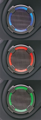 Illuminational speaker grill