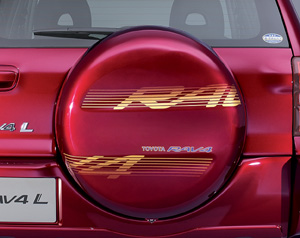 Spare tire cover sticker (type B)