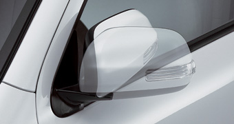Automatic retractor bull mirror