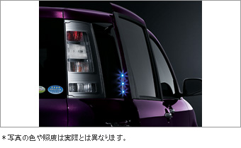 Door safety lamp