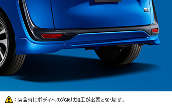 リヤバンパースポイラー