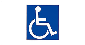 車いすステッカー