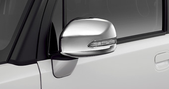 Plating door mirror cover