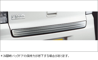 バックドアガーニッシュ