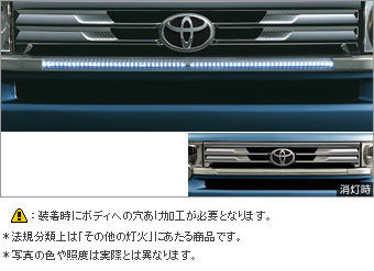 グリルガーニッシュイルミネーション