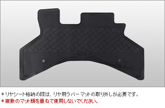Rubber mat (one unit) (front)