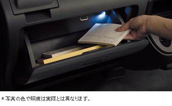 グローブボックスランプ