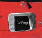 Rear license garnish