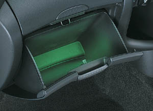 Glove compartment illumination