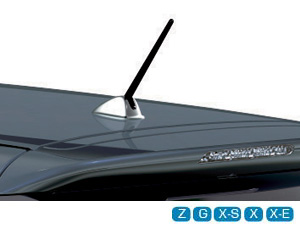 Roof antenna cover