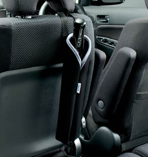 Umbrella holder (convenient umbrella attaching)