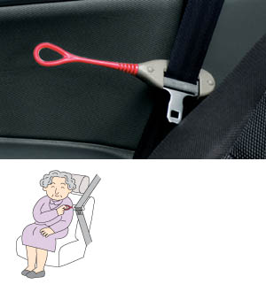 Seat belt support