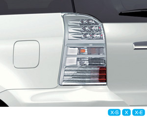 Clear combination lamp