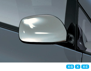 Plating door mirror cover