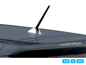 Roof antenna cover