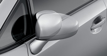 Automatic retractor bull mirror
