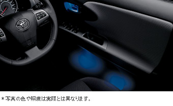 Door handle &amp\; pocket illumination (front)