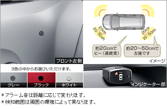 Corner sensor (voice 4 sensor) corner sensor (voice 4 sensor (indicator kit))(Plug circuit)