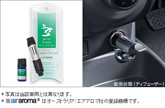 Aroma spread (starter kit (smart drive) (energy herb) (mint fresh) (slow duck meal) (orange harmony) (elegant flower))