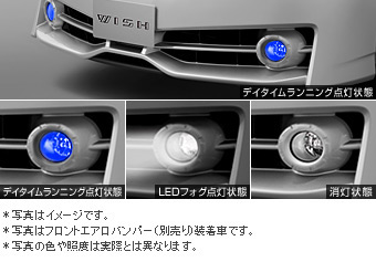 LED fog lamp &amp\; day time running lamp