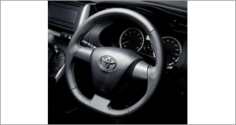 Leather volume steering wheel (type 1)